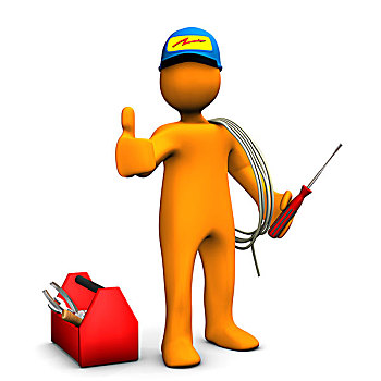 卡通電工 電工器材的趣味化科普與安全應用